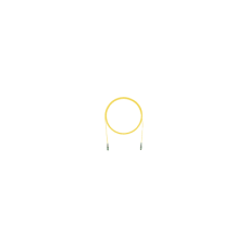Cable de Interconexión de 12 Fibras Ópticas Monomodo OS2, Con Conector Pan-MPO Hembra - Hembra, Polaridad B, OFNP (Plenum), de 2 Metros (6.56 Pies)