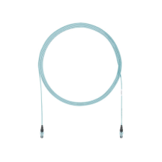 Cable de Interconexión de 12 Fibras Ópticas Multimodo OM4, de PanMPO Hembra a PanMPO Hembra, Polaridad A, LSZH, de 1.5 Metros (4.92 Pies)