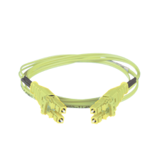 Jumper de Fibra Óptica Multimodo 50/125 OM5, LC-LC Uniboot Duplex, LSZH, Color Verde Lima, 2 Metros (6.56 Pies) Jumper de Fibra Óptica Multimodo 50/125 OM5, LC-LC Uniboot Duplex, LSZH, Color Verde Lima, 2 Metros (6.56 Pies)