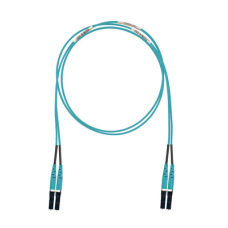 Jumper de Fibra Óptica Multimodo 50/125 OM3, LC-LC Duplex, LSZH (Cero Halógenos), Color Aqua, 5 Metros (16.40 Pies) Jumper de Fibra Óptica Multimodo 50/125 OM3, LC-LC Duplex, LSZH (Cero Halógenos), Color Aqua, 5 Metros (16.40 Pies)