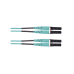 Jumper de Fibra Optica Multimodo 50/125 OM3, LC-LC Duplex, LSZH (Cero Halógenos), Color Aqua, 10 Metros (32.81 Pies)