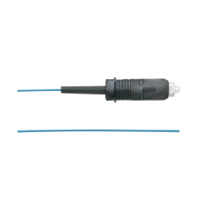 Pigtail de Fibra Óptica SC Simplex, Multimodo OM4 50/125, 900um, Color Aqua, 1 Metro (3.28 Pies)