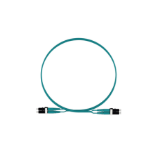 Jumper de Fibra Optica Multimodo 50/125 OM4, LC-LC Duplex, LSZH, Color Aqua, 2 Metros (6.56 Pies) Jumper de Fibra Optica Multimodo 50/125 OM4, LC-LC Duplex, LSZH, Color Aqua, 2 Metros (6.56 Pies)
