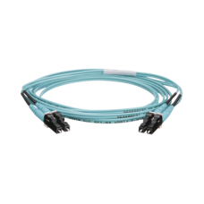 Jumper de Fibra Optica Multimodo 50/125 OM4, LC-LC Duplex, OFNR (Riser), Color Aqua, 2 Metros (6.56 Pies) Jumper de Fibra Optica Multimodo 50/125 OM4, LC-LC Duplex, OFNR (Riser), Color Aqua, 2 Metros (6.56 Pies)