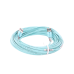 Jumper de Fibra Optica Multimodo 50/125 OM4, LC-LC Duplex, OFNR (Riser), Color Aqua, 20 Metros (65.62 Pies) Jumper de Fibra Optica Multimodo 50/125 OM4, LC-LC Duplex, OFNR (Riser), Color Aqua, 20 Metros (65.62 Pies)