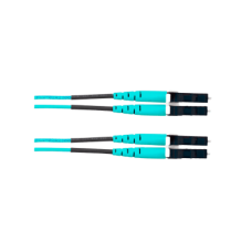 Jumper de Fibra Óptica Multimodo 50/125 OM4, LC-LC Duplex, OFNR (Riser), Color Aqua, 40 Metros (131.23 Pies) Jumper de Fibra Óptica Multimodo 50/125 OM4, LC-LC Duplex, OFNR (Riser), Color Aqua, 40 Metros (131.23 Pies)