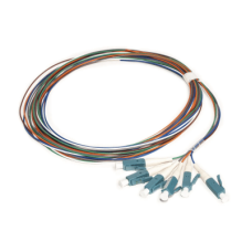 Kit de 6 Pigtails con Conector LC, Multimodo 50/125 OM4, 900um, de 1 Metro (3.28 Pies) Kit de 6 Pigtails con Conector LC, Multimodo 50/125 OM4, 900um, de 1 Metro (3.28 Pies)