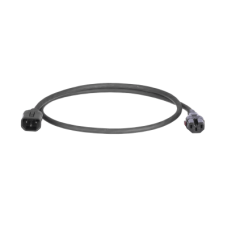 Cable de Alimentación Eléctrica Con Bloqueo Doble de Seguridad, de IEC C14 a IEC C13, 6 ft. de Largo, Color Negro, Paquete de 10 Piezas