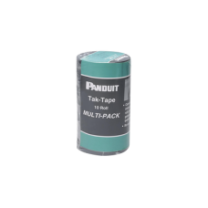 Kit de 10 Rollos de Cinta de Contacto, de 10.66 m de largo y 19.1 mm de ancho c/u, Color Negro