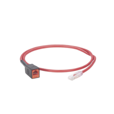 Cable de Prueba Para Plugs Rj45 de Terminación en Campo (MPTL), Cat6A, UTP, 1 Metro, Color Rojo