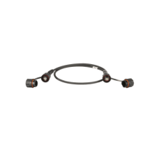 Patch Cord Cat6A IndustrialNet, Blindado S/FTP, Con Plug Industrial y Tapa en Cada Extremo, 3 Metros (9.84 Pies)