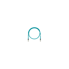 Patch Cord Cat6A de Grado Industrial 600V, Blindado SF/UTP, Calibre 26 AWG, Color Aqua, 10 Metros