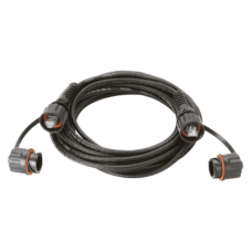 Patch Cord Cat6A IndustrialNet, UTP, Con Plug Industrial y Tapa en Cada Extremo, 1 Metro (3.28 Pies)