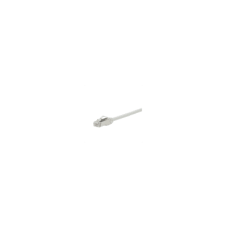 Patch Cord Cat6A, Diametro Reducido 28 AWG, Blindado S/FTP, CM/LS0H, 0.5 Metros (1.64 Pies), Color Blanco