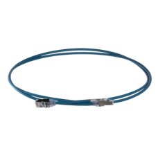Patch Cord Cat6A, Diametro Reducido 28 AWG, Blindado S/FTP, CM/LS0H, 2 Metros (6.56 Pies), Color Azul