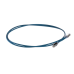 Patch Cord Cat6A, Diametro Reducido 28 AWG, Blindado S/FTP, CM/LS0H, 2 Metros (6.56 Pies), Color Azul