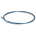 Patch Cord Cat6A, Diametro Reducido 28 AWG, Blindado S/FTP, CM/LS0H, 2 Metros (6.56 Pies), Color Azul
