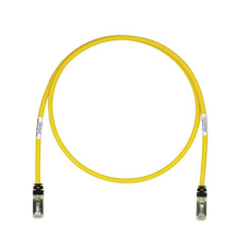 Patch Cord Cat6A, Blindado S/FTP, CM/LS0H, 0.5 Metros (1.64 Pies), Color Amarillo