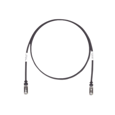 Patch Cord Cat6A, Blindado S/FTP, CM/LS0H, 3.05 Metros (10 Pies), Color Negro