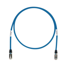 Patch Cord Cat6A, Blindado S/FTP, CM/LS0H, 3.05 Metros (10 Pies), Color Azul