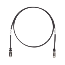 Patch Cord Cat6A, Blindado S/FTP, CM/LS0H, 10 Metros (32.81 Pies), Color Negro