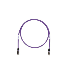 Patch Cord Cat6A, Blindado S/FTP, CM/LS0H, 3.05 Metros (10 Pies), Color Violeta