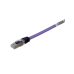 Patch Cord Cat6A, Blindado S/FTP, CM/LS0H, 3.96 Metros (13 Pies), Color Violeta