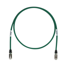 Patch Cord Cat6A, Blindado S/FTP, CM/LS0H, 7.62 Metros (25 Pies), Color Verde