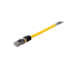 Patch Cord Cat6A, Blindado S/FTP, CM/LS0H, 2 Metros (6.56 Pies), Color Amarillo