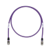 Patch Cord Cat6A, Blindado S/FTP, CM/LS0H, 1.52 Metros (5 Pies), Color Violeta