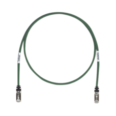 Patch Cord Cat6A, Blindado S/FTP, CM/LS0H, 2.13 Metros (7 Pies), Color Verde