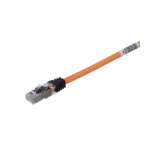 Patch Cord Cat6A, Blindado S/FTP, CM/LS0H, 2.13 Metros (7 Pies), Color Naranja