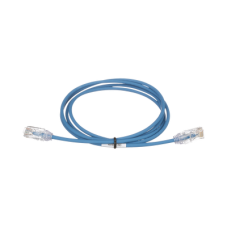 Cable de Parcheo TX6, UTP Cat6, Diámetro Reducido (28AWG), Color Azul, 3.66 Metros (12 Pies) Cable de Parcheo TX6, UTP Cat6, Diámetro Reducido (28AWG), Color Azul, 3.66 Metros (12 Pies)