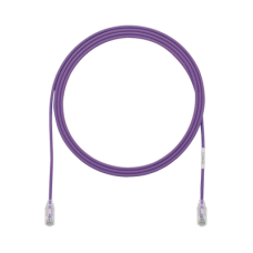 Cable de Parcheo TX6, UTP Cat6, Diámetro Reducido (28AWG), Color Violeta, 3.66 Metros (12 Pies) Cable de Parcheo TX6, UTP Cat6, Diámetro Reducido (28AWG), Color Violeta, 3.66 Metros (12 Pies)