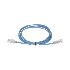 Cable de Parcheo TX6, UTP Cat6, Diámetro Reducido (28AWG), Color Azul, 7.32 Metros (24 Pies) Cable de Parcheo TX6, UTP Cat6, Diámetro Reducido (28AWG), Color Azul, 7.32 Metros (24 Pies)