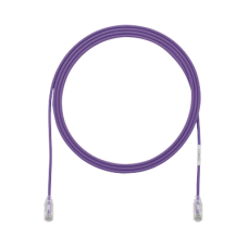 Cable de Parcheo TX6, UTP Cat6, Diámetro Reducido (28AWG), Color Violeta, 0.91 Metros (3 Pies) Cable de Parcheo TX6, UTP Cat6, Diámetro Reducido (28AWG), Color Violeta, 0.91 Metros (3 Pies)