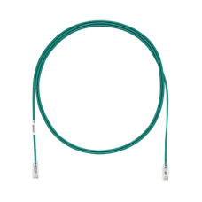 Cable de Parcheo TX6, UTP Cat6, Diámetro Reducido (28AWG), Color Verde, 1.83 Metros (6 Pies) Cable de Parcheo TX6, UTP Cat6, Diámetro Reducido (28AWG), Color Verde, 1.83 Metros (6 Pies)