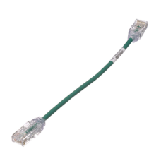 Cable de Parcheo TX6, UTP Cat6, Diámetro Reducido (28AWG), Color Verde, 20.2 cm (8 Pulgadas) Cable de Parcheo TX6, UTP Cat6, Diámetro Reducido (28AWG), Color Verde, 20.2 cm (8 Pulgadas)