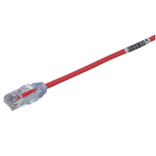 Cable de Parcheo TX6, UTP Cat6, Diámetro Reducido (28AWG), Color Rojo, 20.2 cm (8 Pulgadas) Cable de Parcheo TX6, UTP Cat6, Diámetro Reducido (28AWG), Color Rojo, 20.2 cm (8 Pulgadas)