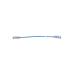Cable de Parcheo UTP Cat6A, CM/LSZH, Diámetro Reducido (28AWG), Color Azul, 20 cm (7.87 pulgadas).