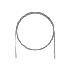 Cable de Parcheo UTP Cat6A, CM/LSZH, Diámetro Reducido (28AWG), Color Gris, 6.1 Metros (20 Pies) Cable de Parcheo UTP Cat6A, CM/LSZH, Diámetro Reducido (28AWG), Color Gris, 6.1 Metros (20 Pies)