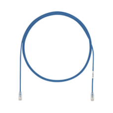 Cable de Parcheo UTP Cat6A, CM/LSZH, Diámetro Reducido (28AWG), Color Azul, 7.92 Metros (26 Pies) Cable de Parcheo UTP Cat6A, CM/LSZH, Diámetro Reducido (28AWG), Color Azul, 7.92 Metros (26 Pies)