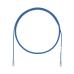 Cable de Parcheo UTP Cat6A, CM/LSZH, Diámetro Reducido (28AWG), Color Azul, 7.92 Metros (26 Pies)