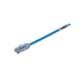 Cable de Parcheo UTP Cat6A, CM/LSZH, Diámetro Reducido (28AWG), Color Azul, 0.61 Metros (2 Pies)