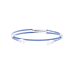 Cable de Parcheo UTP Cat6A, CM/LSZH, Diámetro Reducido (28AWG), Color Azul, 0.91 Metros (3 Pies)