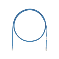 Cable de Parcheo UTP Cat6A, CM/LSZH, Diámetro Reducido (28AWG), Color Azul, 3 Metros (9.84 Pies). Cable de Parcheo UTP Cat6A, CM/LSZH, Diámetro Reducido (28AWG), Color Azul, 3 Metros (9.84 Pies).