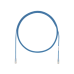 Cable de Parcheo UTP Cat6A, CM/LSZH, Diámetro Reducido (28AWG), Color Azul, 3 Metros (9.84 Pies).