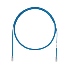 Cable de Parcheo UTP Cat6A, CM/LSZH, Diámetro Reducido (28AWG), Color Azul, 1.52 Metros (5 Pies) Cable de Parcheo UTP Cat6A, CM/LSZH, Diámetro Reducido (28AWG), Color Azul, 1.52 Metros (5 Pies)