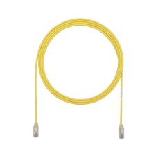 Cable de Parcheo UTP Cat6A, CM/LSZH, Diámetro Reducido (28AWG), Color Amarillo, 2.13 Metros (7 Pies) Cable de Parcheo UTP Cat6A, CM/LSZH, Diámetro Reducido (28AWG), Color Amarillo, 2.13 Metros (7 Pies)