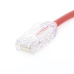 Cable de Parcheo UTP, Cat6A, Diámetro Reducido (28 AWG), CM/LSZH, Color Rojo, 20.3 cm (8 Pulgadas)
